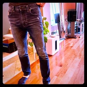 Sexy soft distressed diesel jog jeans size 28
